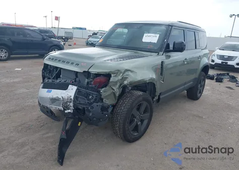 2025 Land Rover Defender 110 P300 из США, поврежденный, VIN SALEJ7EXXS2363441